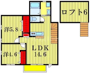 黒松亭IIの間取り