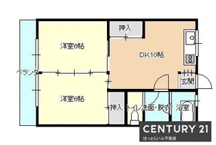 フローラルTANAKA【1階】の間取り
