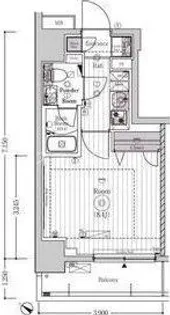 MAXIV川崎DUE【8階】の間取り