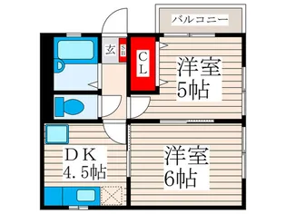 第2小島ハイツ【1階】の間取り