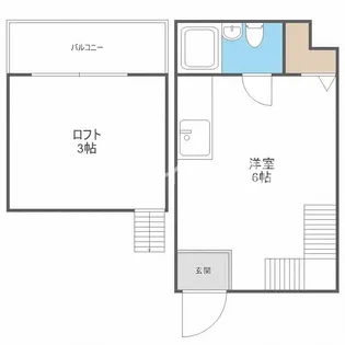 姫松マンション【1階】の間取り