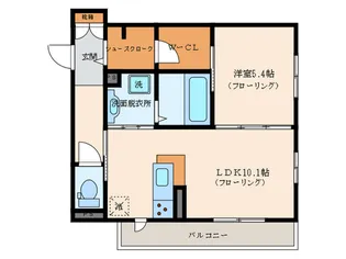 Fortuna Luce【2階】の間取り