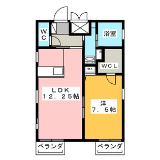 第三セイワビル【1階】の間取り