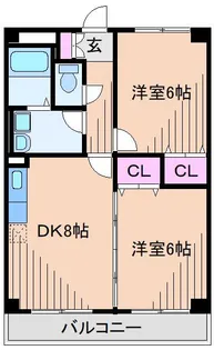 インペリアル松岡【3階】の間取り
