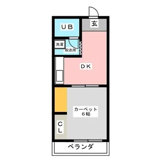 ハイクリプトメリア【3階】の間取り
