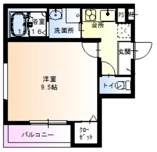 フジパレス堺東VI番館【3階】の間取り