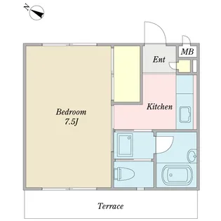 ファインステージ【1階】の間取り