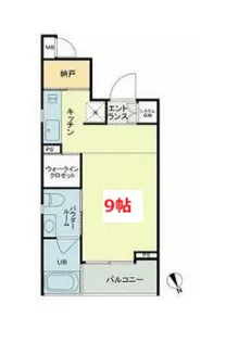 ベルファース新橋【5階】の間取り
