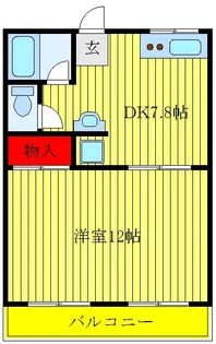 スズキハイツB棟【2階】の間取り
