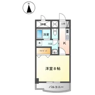 グロース・バウム【2階】の間取り