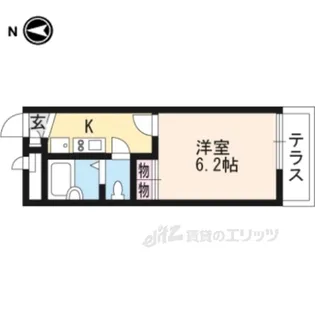 レオパレスMS【1階】の間取り