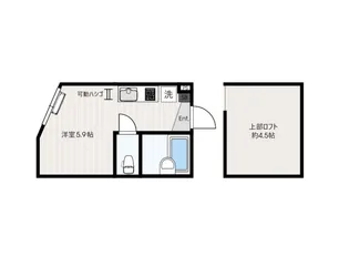 アザーレ・クオン枡形【2階】の間取り