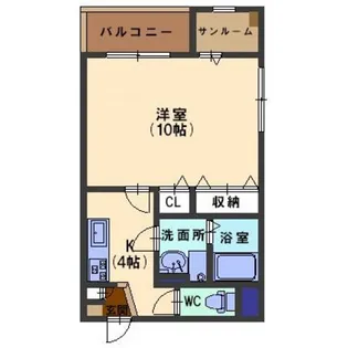 フェル・マータ【3階】の間取り
