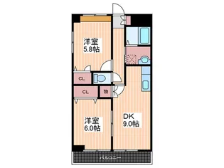 SERA PASSO【1階】の間取り