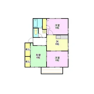 ヴィラ・M・N【2階】の間取り
