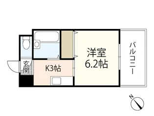 ハイムN5【4階】の間取り