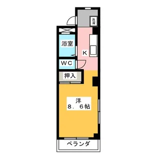 レイクサイドヴィラ【2階】の間取り