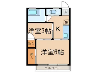 澤村ビル【2階】の間取り