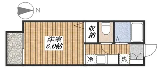 コーポひまわり【1階】の間取り
