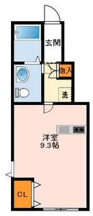 メゾン・ゆうB棟【1階】の間取り