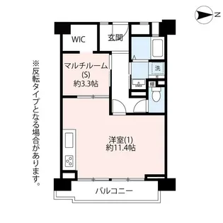 UR希望ヶ丘【11階】の間取り