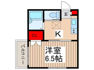 b´CASA津田沼IIIre-born【1階】の間取り