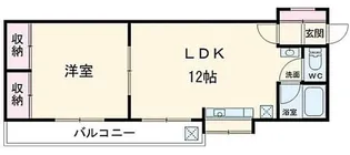 イーストコーポ【2階】の間取り