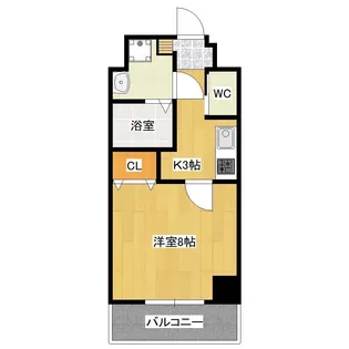 CREA COAT【4階】の間取り
