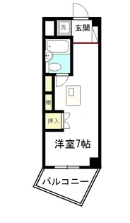 ヴィオレ野代【2階】の間取り