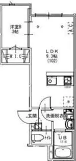 SAIRIS 五香南【1階】の間取り