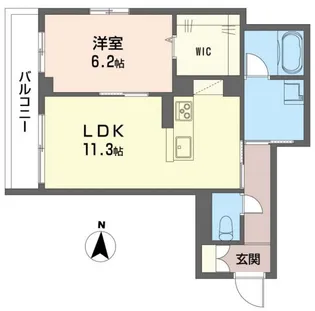 セターレ【1階】の間取り