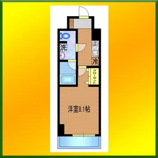 スクエアシティ東京保谷【11階】の間取り
