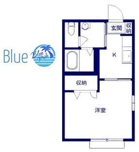 セレニータ藤沢【1階】の間取り
