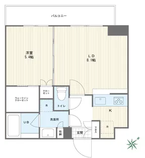 プライムネクサス南馬込【1階】の間取り