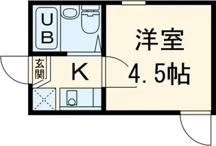 エスポワール亀有【2階】の間取り
