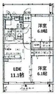 Stella小池原【1階】の間取り