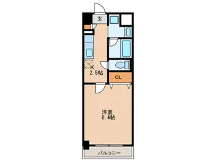 JumeauxHonnetete【4階】の間取り