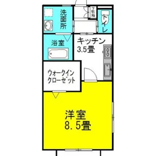 グラシアス・レオーネII【1階】の間取り
