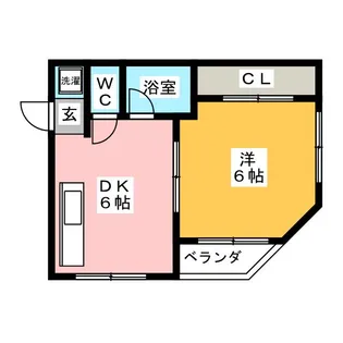 SOCIA長良【3階】の間取り