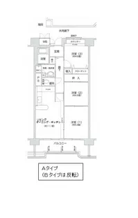 コーシャハイツ高見38 (大阪市住まい公社)【11階】の間取り