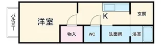 ヴィラ花水木II【2階】の間取り