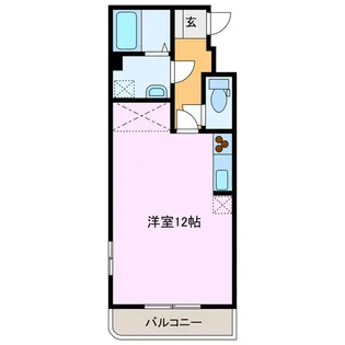 デュエット【2階】の間取り