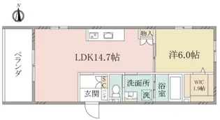 (シニア限定)ヘーベルヴィレッジお花茶屋~たからまちVillage~【3階】の間取り