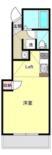新白河パークハウスII【2階】の間取り