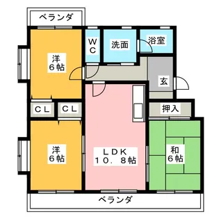 ロワイヤルS【1階】の間取り