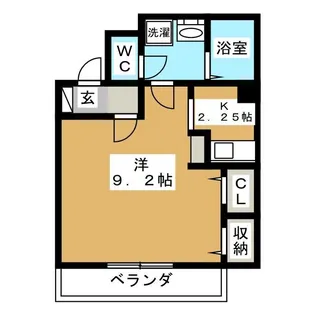 パメラ【1階】の間取り
