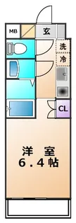 カリスヤマガ【2階】の間取り