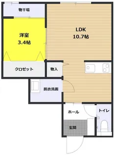 Mon Reve(モン・レーヴ)【1階】の間取り