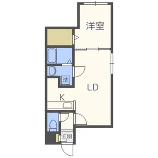アーバン福住駅前【4階】の間取り