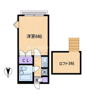 パル北沢【1階】の間取り